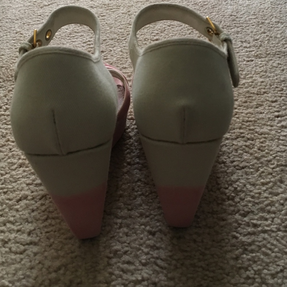 - - Gently Worn Mini Miu Tie Dye Wedges - image 3